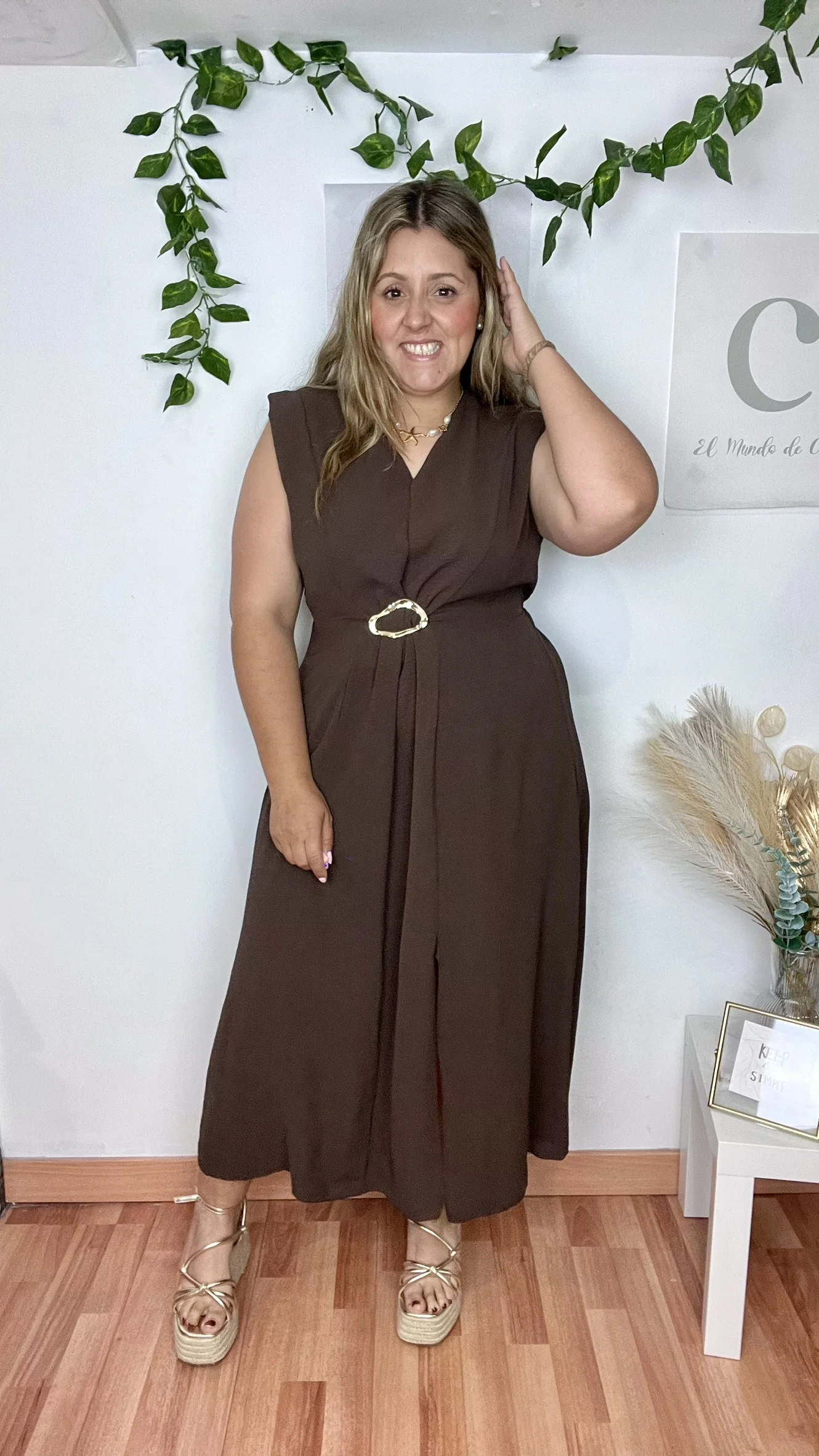 Vestido Andrea Chocolate