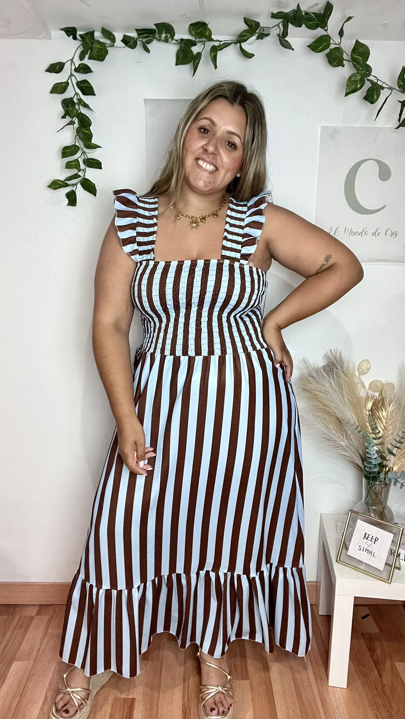 Vestido Mexico Celeste